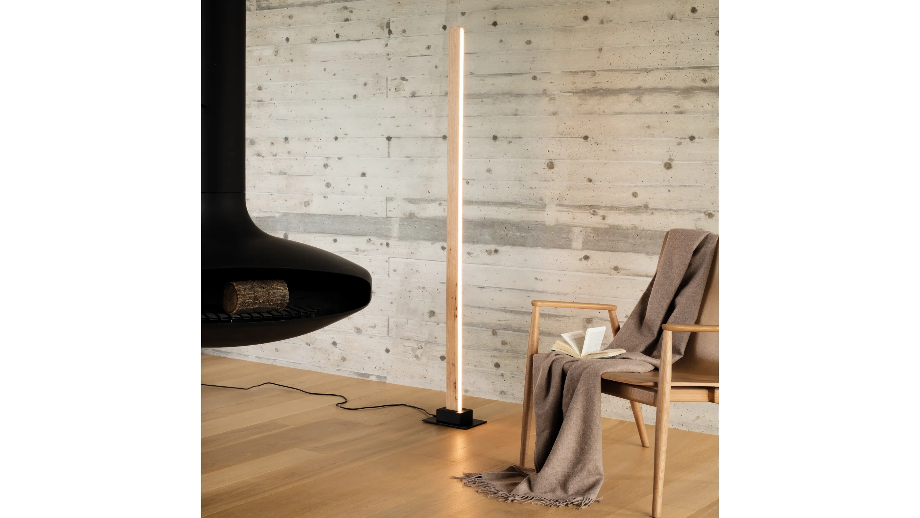 Lampada da terra Craft di Ideal Lux