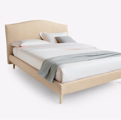 Letto con testiera arrotondata Lyle Modern di Noctis